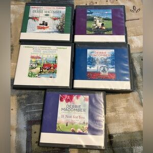 Lot 5-Debbie Macomber Audio Books 5 Different Audio books Contemporary Romance